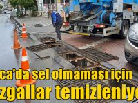 Darıca’da sel olmaması için mazgallar temizleniyor