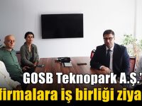 GOSB Teknopark A.Ş.’den firmalara iş birliği ziyareti