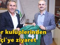 Spor kulüplerinden Çiftçi’ye ziyaret