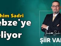 İbrahim Sadri Gebze’ye  “Şiir Vakti” için geliyor