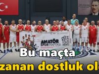 Bu maçta kazanan dostluk oldu