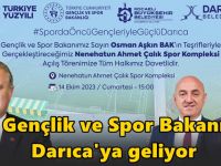 Gençlik ve Spor Bakanı Osman Aşkın Bak, Darıca'ya geliyor