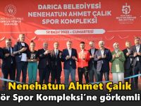 Nenehatun Ahmet Çalık Amatör Spor Kompleksi’ne görkemli açılış