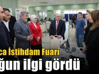 60 FİRMANIN STANT AÇTIĞI FUAR, İŞ ARAYANLARLA İŞVERENLERİ BULUŞTURDU