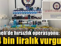 Kocaeli'de hırsızlık operasyonu: 114 bin liralık vurgun