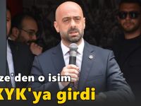 Gebze'den o isim MKYK'ya girdi