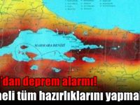 AFAD’dan deprem alarmı!