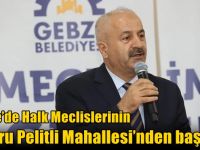 Gebze’de Halk Meclislerinin 4. Turu  Pelitli Mahallesi’nden başladı