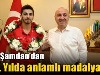 Şamdan’dan 100. Yılda anlamlı madalya