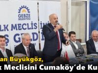 Büyükgöz, Halk Meclisini  Cumaköy’de Kurdu