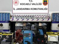 Kocaeli'de kaçak makaron ele geçirildi!