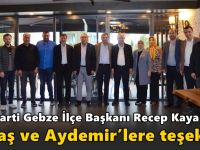 Kaya’dan Bavaş ve Aydemir’lere teşekkür