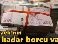 Kocaeli’nin ne kadar borcu var?