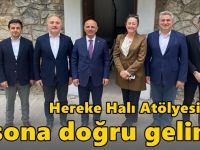 Hereke Halı Atölyesi’nde sona doğru gelindi