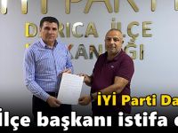 İYİ Parti Darıca İlçe başkanı istifa etti