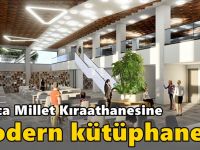 Darıca Millet Kıraathanesine modern kütüphane