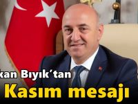 Başkan Bıyık’tan 10 Kasım mesajı