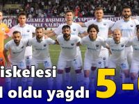 Diliskelesispor gol oldu yağdı! 5-0