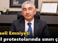 Kocaeli Emniyeti İsrail protestolarında sınırı çizdi!