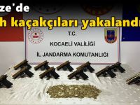 Gebze'de silah kaçakçıları yakalandı!