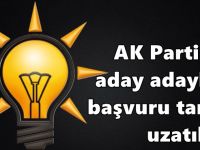 AK Parti'de aday adaylığı başvuru tarihi uzatıldı!
