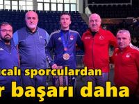 BELEDİYE BAŞKANI MUZAFFER BIYIK, AVRUPA ÜÇÜNCÜSÜ SPORCUYU YALNIZ BIRAKMADI