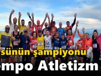 KÜRSÜNÜN ŞAMPİYONU TEMPO ATLETİZM