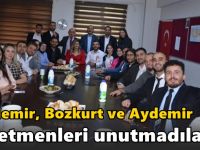 Daşdemir, Bozkurt ve Aydemir öğretmenleri unutmadı