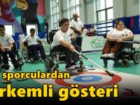 Özel sporculardan görkemli gösteri