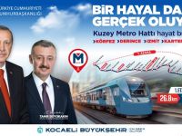 Büyükakın müjdeyi verdi! Kuzey Metro hattında devir protokolü imzalandı!