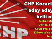 CHP Kocaeli’de aday adayları belli oldu! İşte o liste