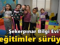 Şekerpınar Bilgi Evi’nde eğitimler sürüyor