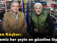 Köşker: “Gebzemiz her şeyin en güzeline lâyık!”