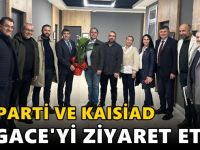 İYİ PARTİ VE KAISİAD GEGACE’Yİ ZİYARET ETTİ