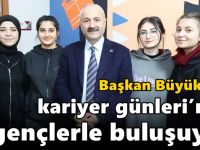 Başkan Büyükgöz Kariyer Günleri’nde Gençlerle Buluşuyor