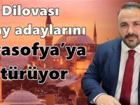 AK Dilovası aday adaylarını Ayasofya’ya götürüyor