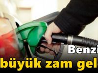 Benzine büyük zam geldi!