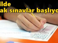 81 ilde ortak sınavlar başlıyor!