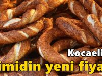 Kocaeli’de simidin yeni fiyatı!