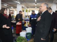Başkan Söğüt’ten pazar ziyareti