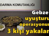 Uyuşturucu operasyonunda 3 kişi yakalandı