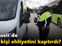 Kocaeli’de kaç kişi ehliyetini kaptırdı?