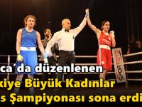 Darıca’da düzenlenen Türkiye Büyük Kadınlar Boks Şampiyonası sona erdi