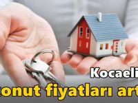 Kocaeli'de konut fiyatları arttı!