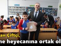 Başkan Çiftçi, karne heyecanına ortak oldu