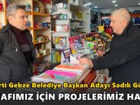 Güvenç; "Esnafımız için projelerimiz hazır"