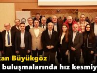 Başkan Büyükgöz Kent Buluşmalarında Hız Kesmiyor