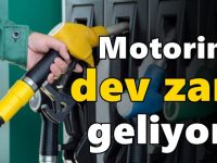 Motorine zam bu akşam uygulanmaya başlanacak!