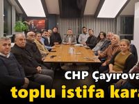 CHP Çayırova’da toplu istifa kararı