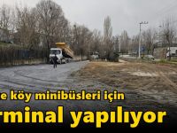 Gebze köy minibüsleri için terminal yapılıyor